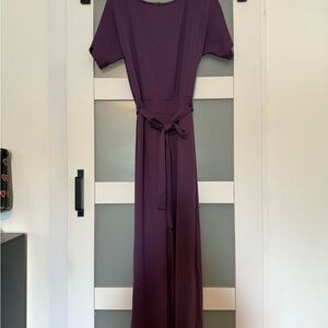 Elegant Purple Women's Dress